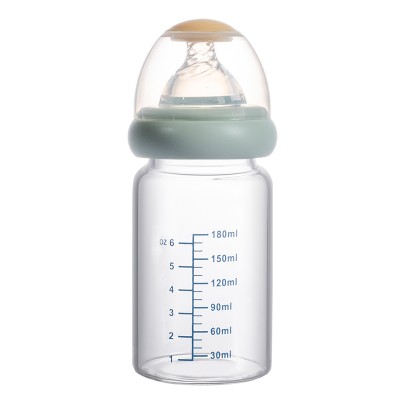 Factory Directly Cheap glass baby bottle milk bottle baby OEM glass baby bottle