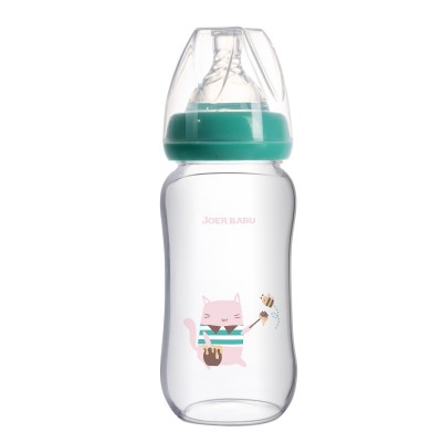 New Design manufacturer bpa baby bottles  Clear  baby nipple bottle feeding baby